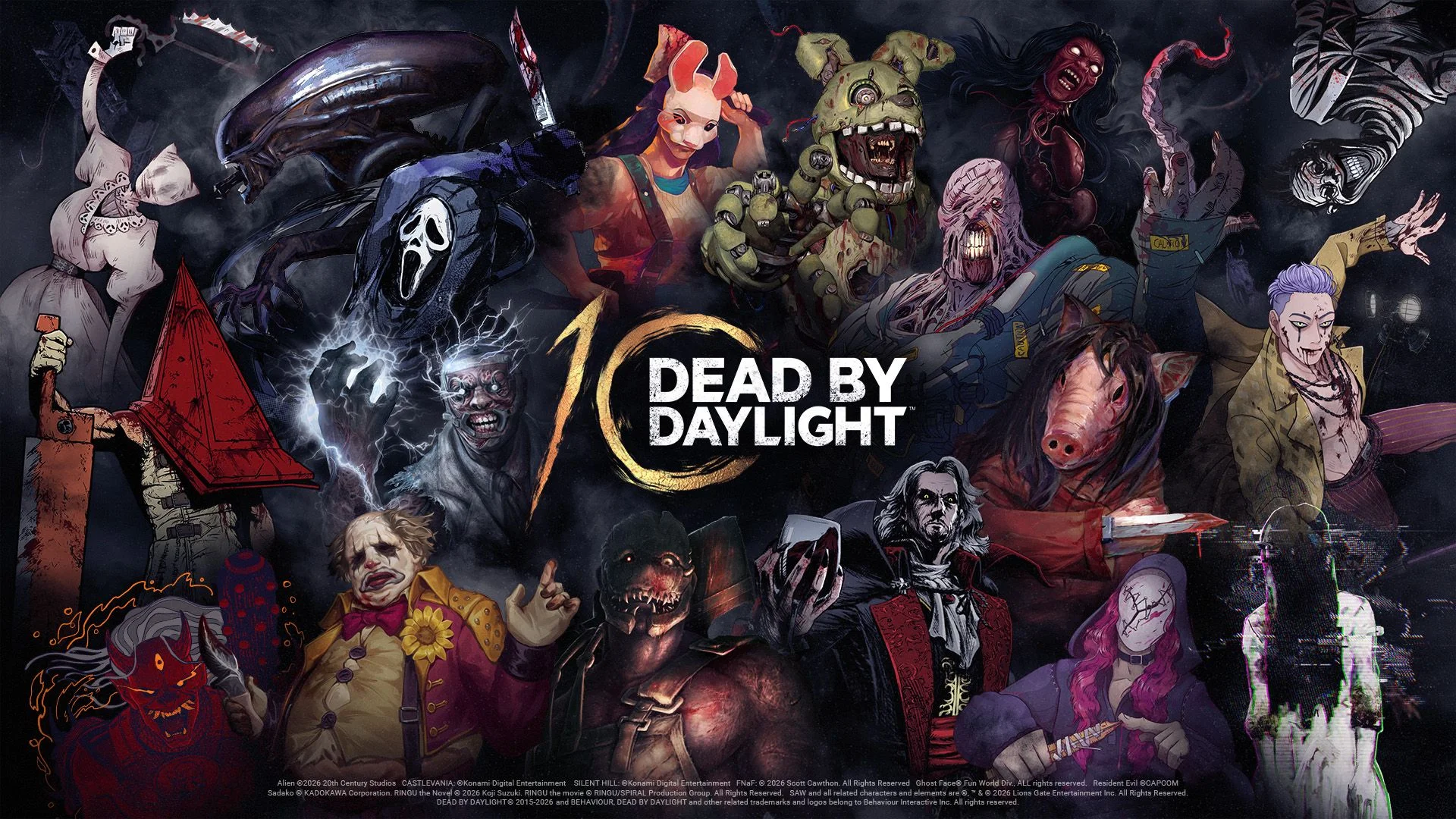 Dead by Daylight cumple 10 años y lo celebra con modding, renovación visual y... ¿Scooby-Doo?