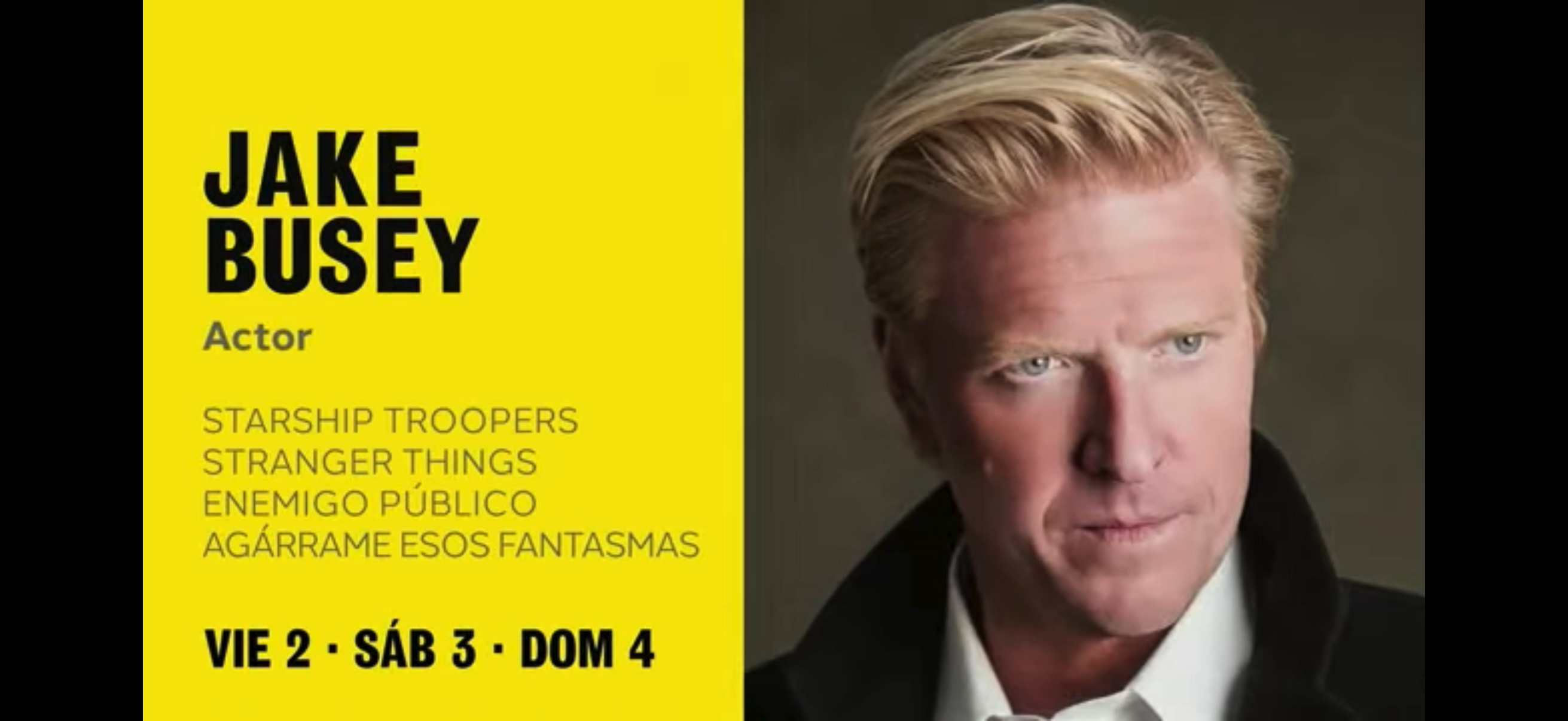 Invitado confirmado San Diego Comic-Con Málaga 2026