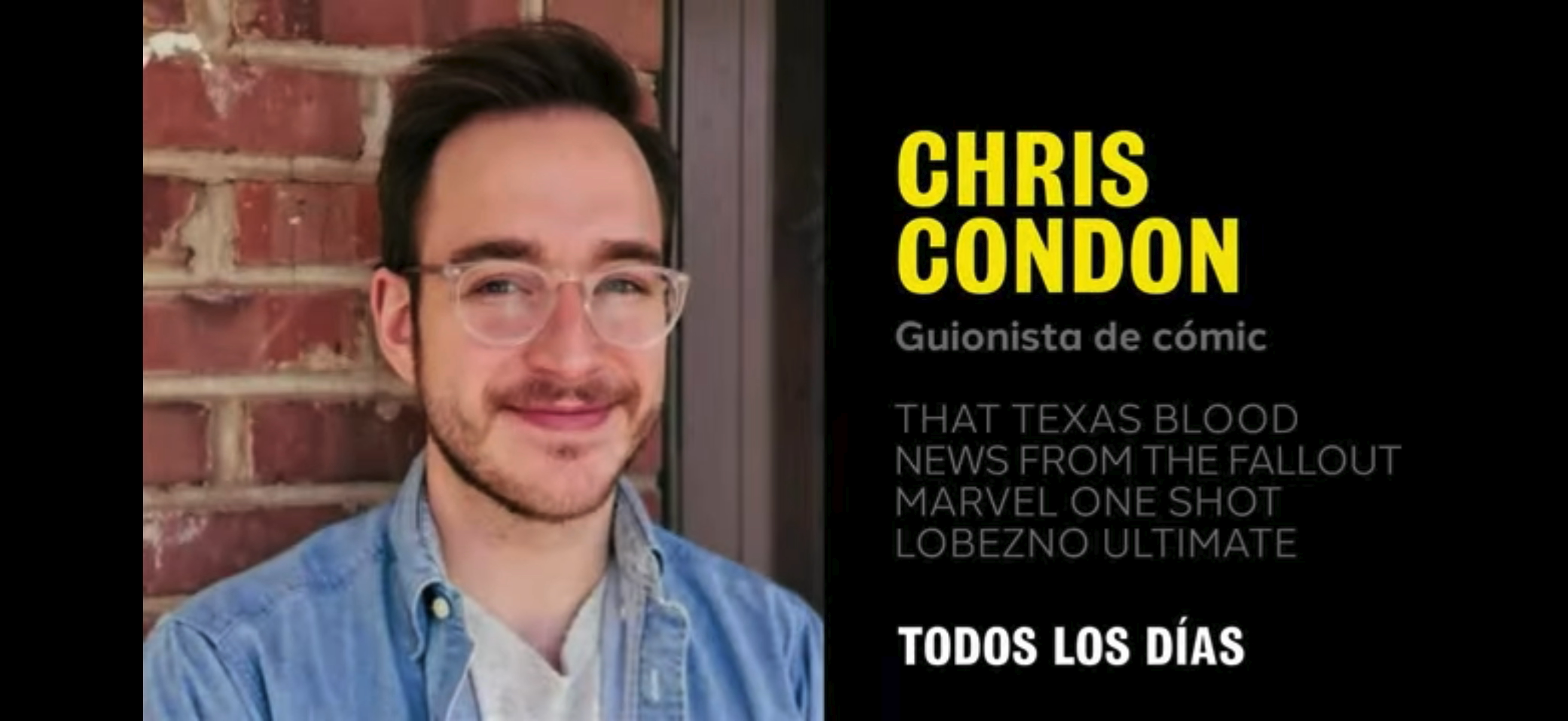 Invitado confirmado San Diego Comic-Con Málaga 2026