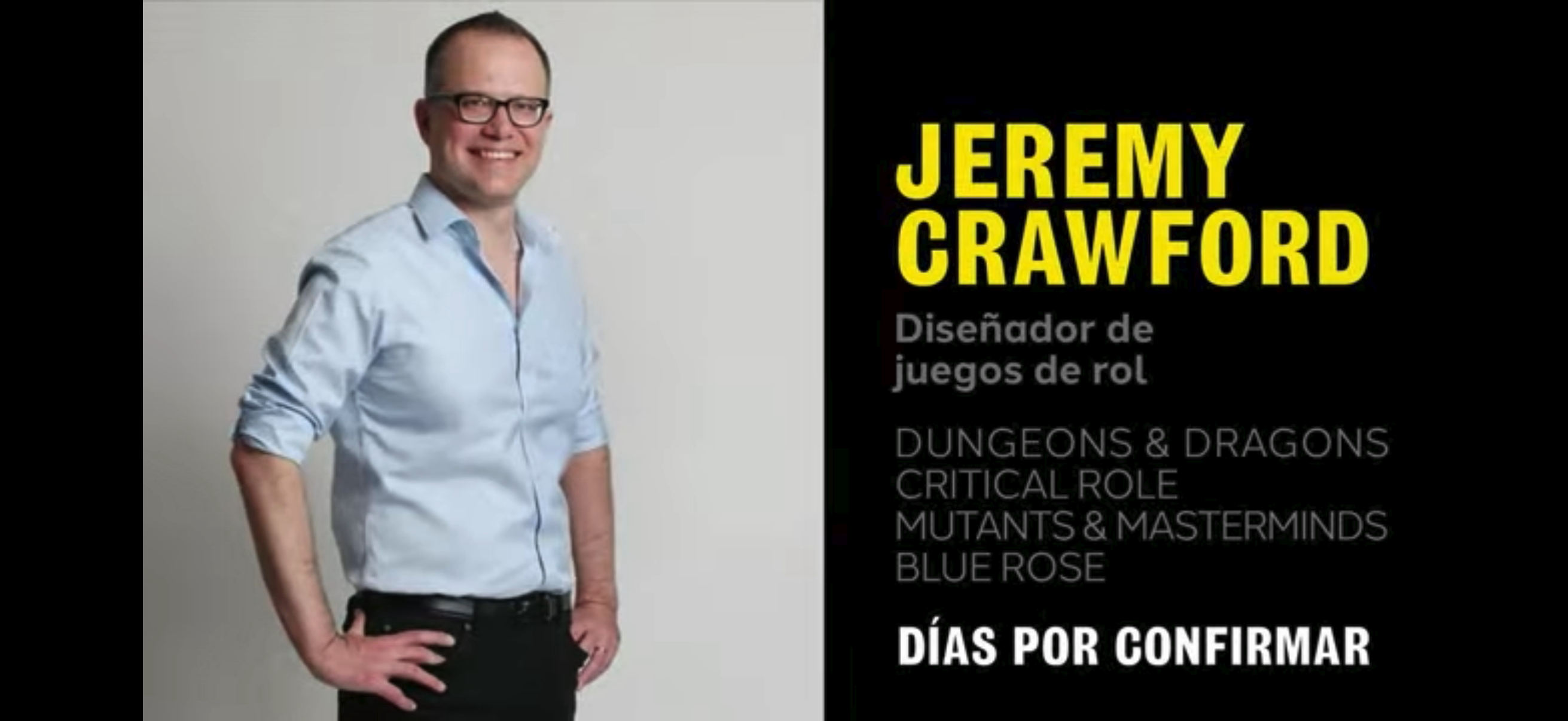 Invitado confirmado San Diego Comic-Con Málaga 2026
